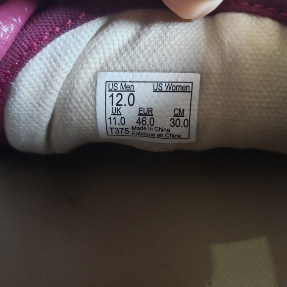 Vans Old School Burgundy Red White mens size 12 - Picture 4 of 4